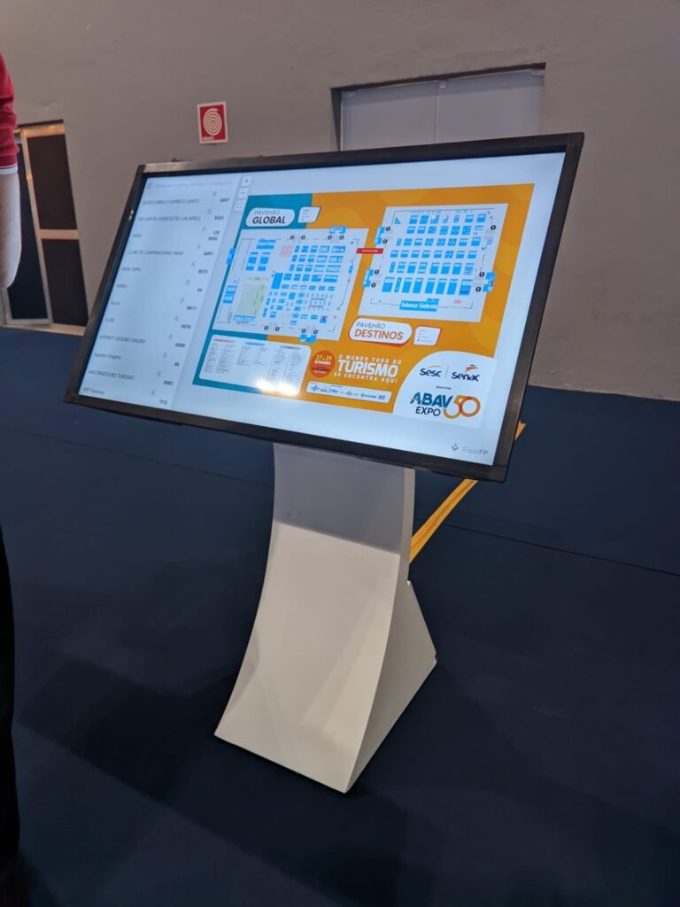 Aluguel de Totem Touch Screen com Software Interativo para Eventos e Palestras em Belo Horizonte 2026