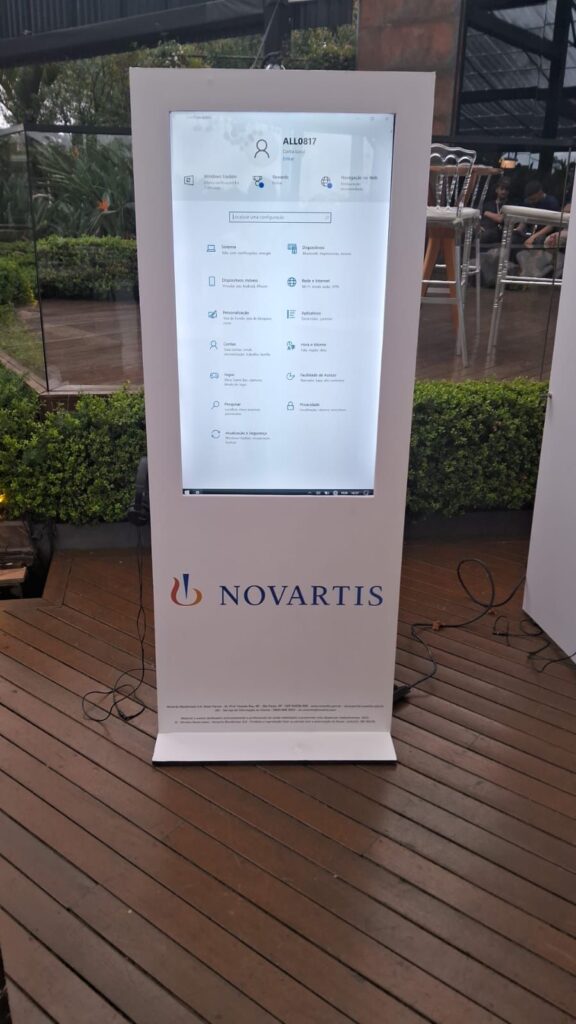 Aluguel de Totem Touch Screen com Software Interativo para Eventos e Palestras em Belo Horizonte 2026