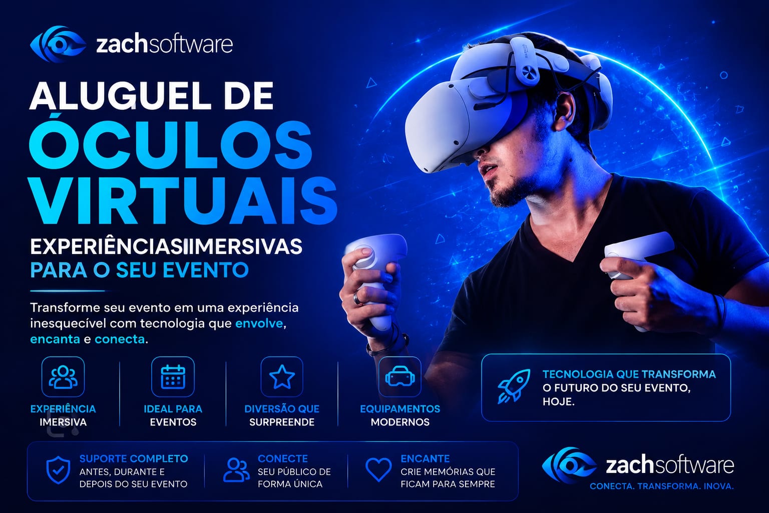Aluguel de Óculos Virtual para Eventos, Experiências Imersivas em Alagoas 2026