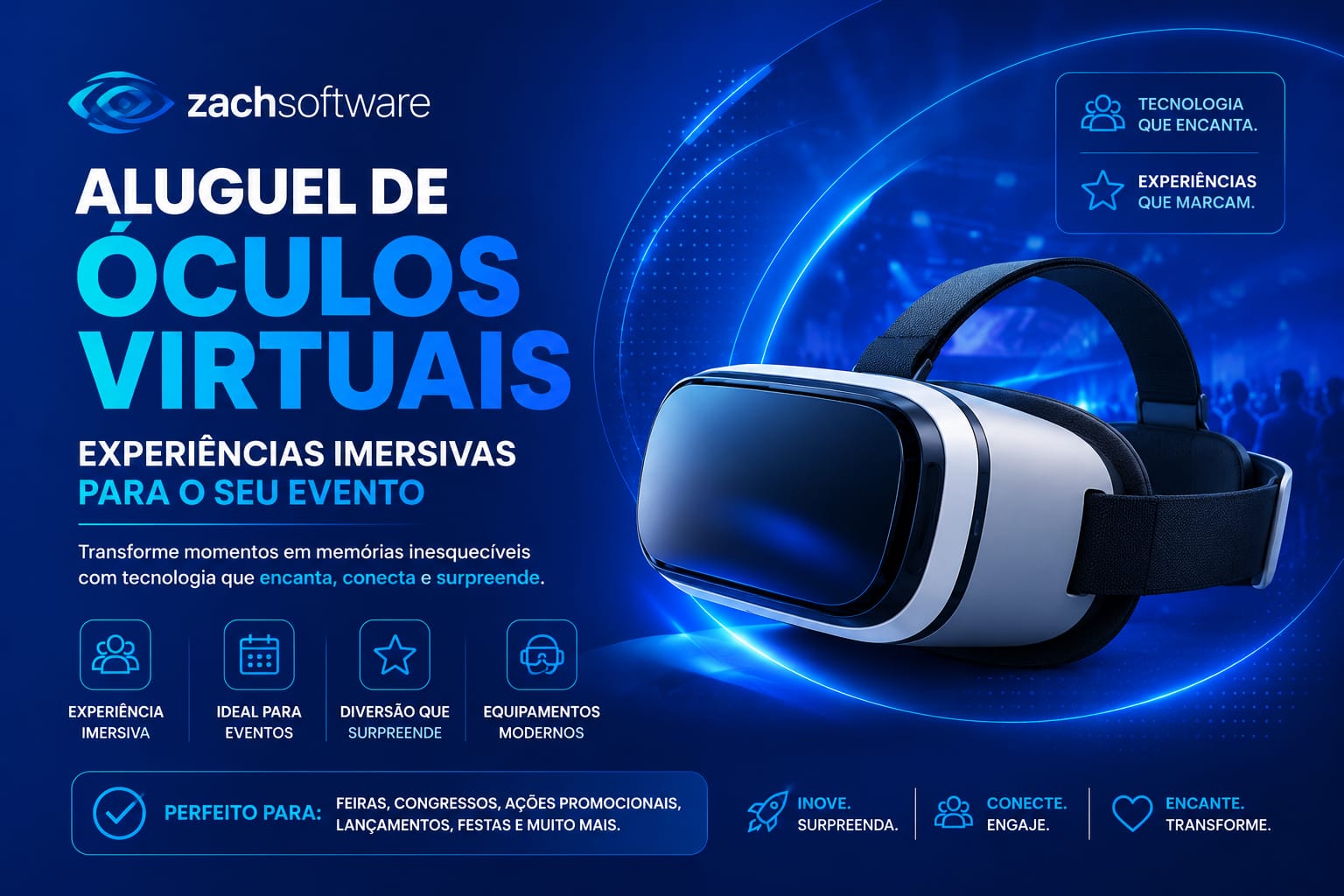 Aluguel de Óculos Virtual para Eventos, Experiências Imersivas em Alagoas 2026