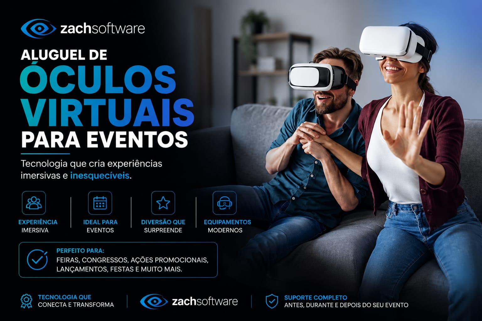 Aluguel de Óculos Virtual para Eventos, Experiências Imersivas em Alagoas 2026