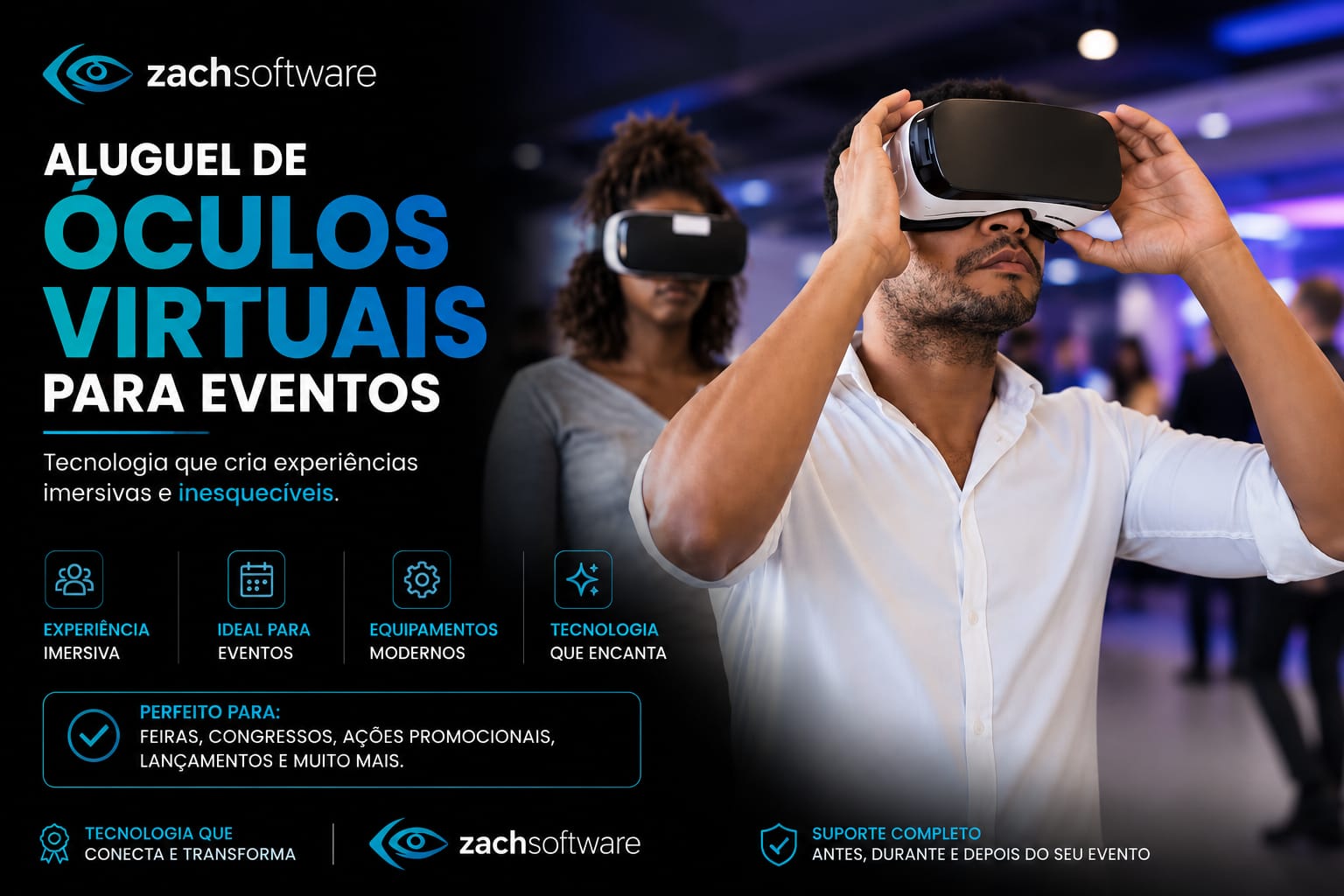 Aluguel de Óculos Virtual para Eventos, Experiências Imersivas em Alagoas 2026