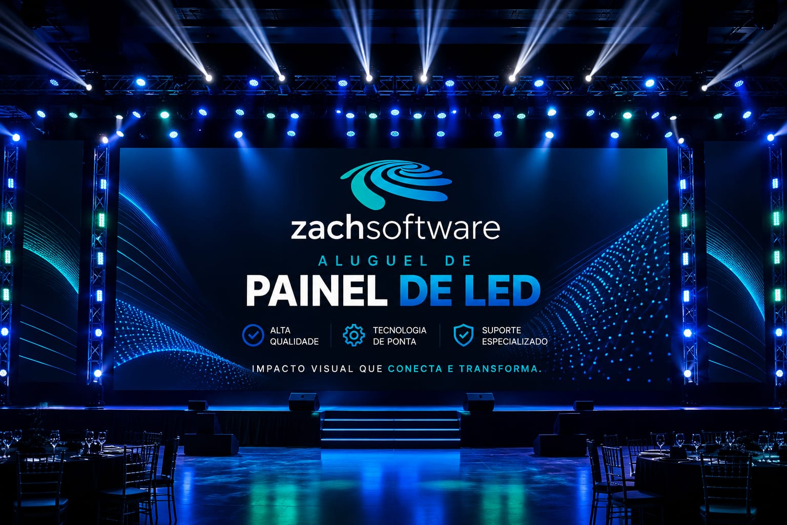 Aluguel de Painel de LED para Eventos de Todos os Portes e Palestras em Ribeirão Preto 2026