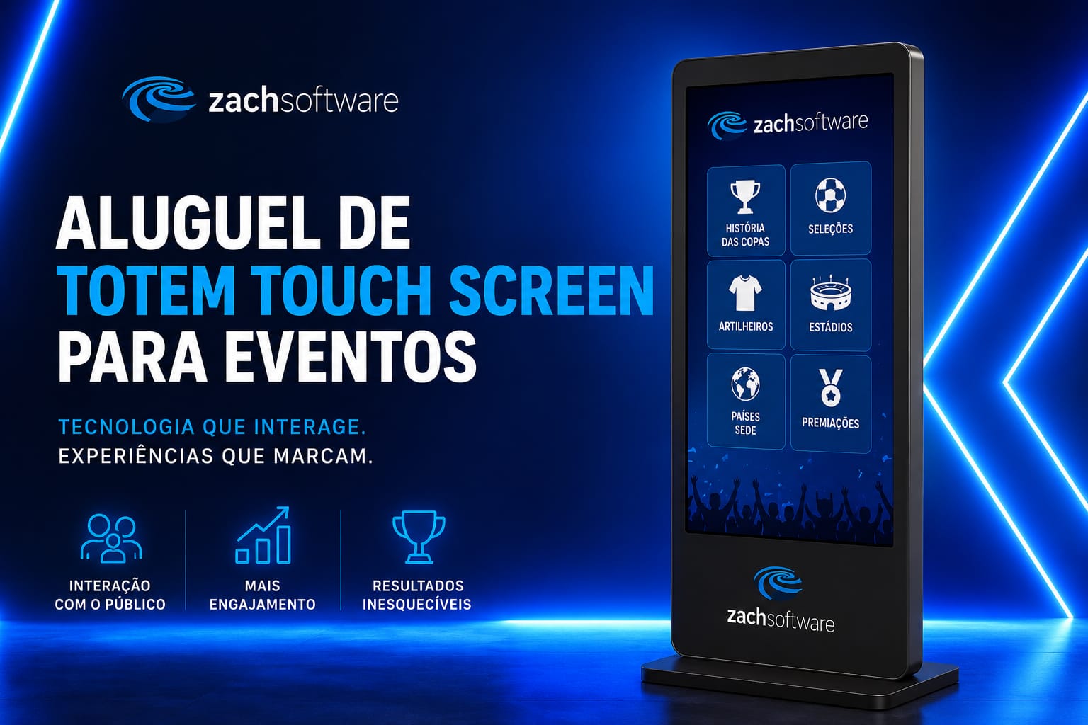 Aluguel de Totem Touch Screen - TRANSFORME SEU EVENTO COM TOTEM TOUCH SCREEN - Jogos Quiz, Jogos da memória, e Caça Palavras Para Seu Evento Corporativo, Evento agro, Evento APAS, - 2026 - Gamificação em eventos, aplicativos de engajamento para eventos em São Paulo, Campinas, e Ribeirão Preto
