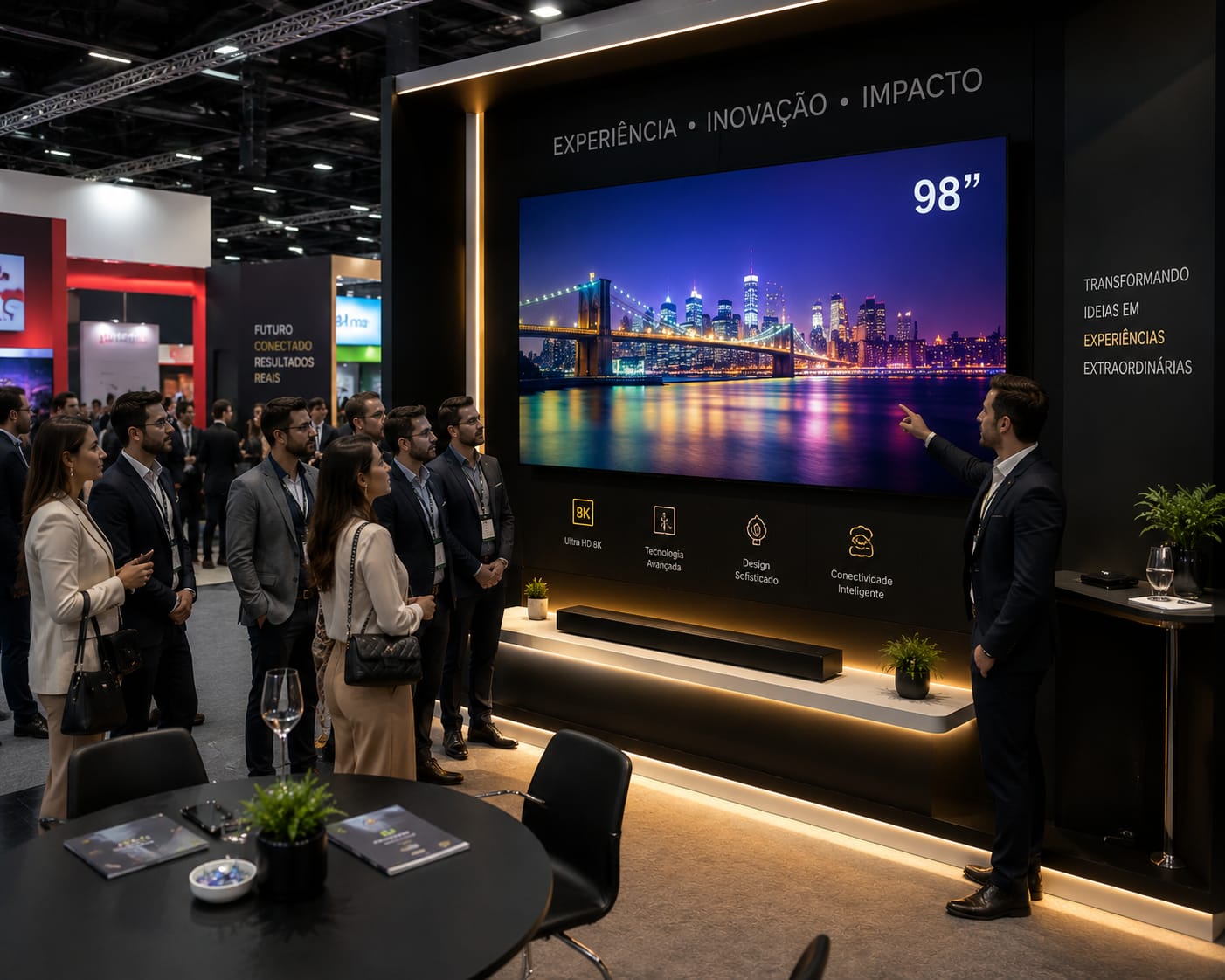 Aluguel de TVs para Eventos Corporativos, Feiras, Congressos, Festas e Shows em 2026 – Soluções Profissionais com Instalação em Joinville, Florianópolis, Blumenau 2026