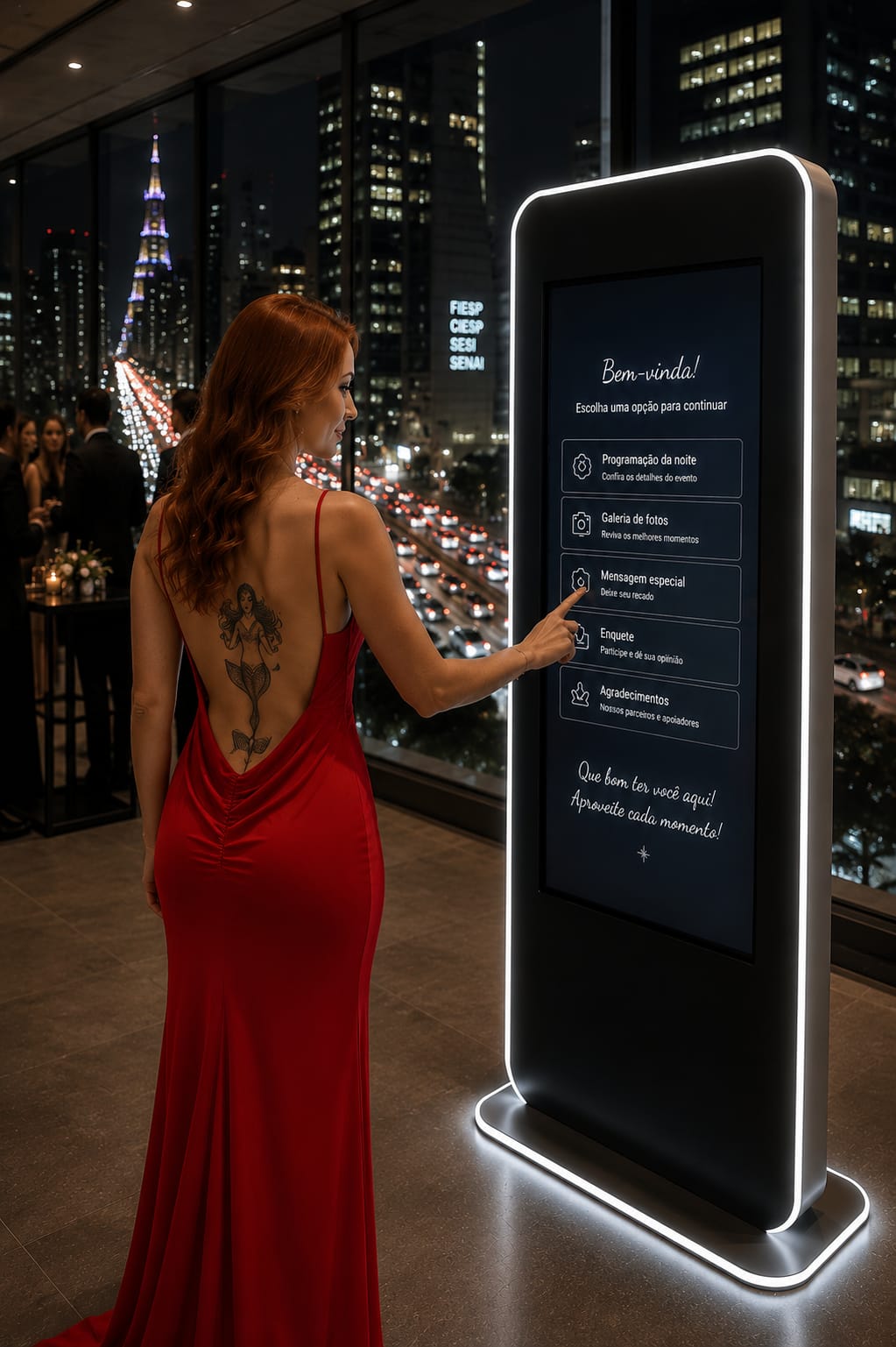 Aluguel de Totem Touch Screen para Eventos Corporativos, Feiras e Congressos em  Porto Alegre, Caxias do Sul, Canoas 2026