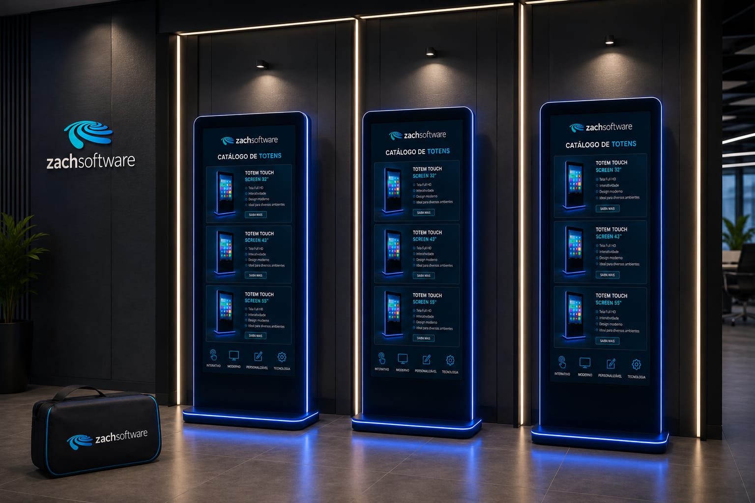 Aluguel de Totem Touch Screen para Eventos Corporativos em, São Paulo, 2026